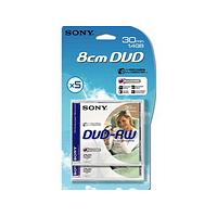 Sony 8cm DVD-RW 1.4GB 30 Blister 5 Pack...