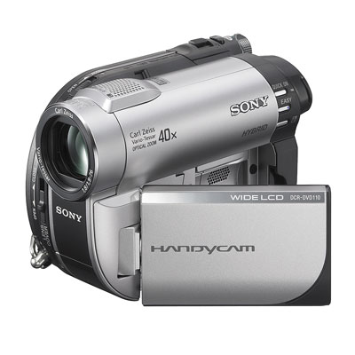 DCR-DVD110 DVD Camcorder/