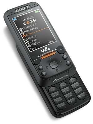 W850I WALKMAN SLIDER UNLOCKED BLACK