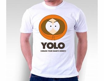 Park Kenny Yolo White T-Shirt Large ZT