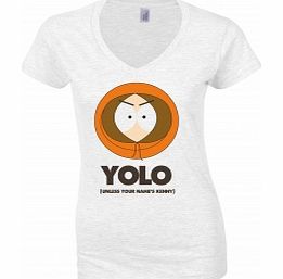 Park Kenny Yolo White Womens T-Shirt