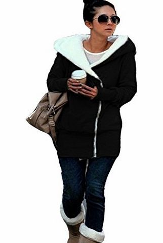 Double Zip Designer Womens Ladies Hoodies Sweatshirt Top Sweater Hoodie Jacket Coat