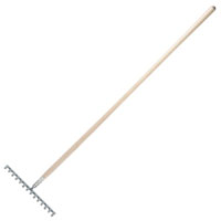 Spear and Jackson Neverbend Professional Garden Rake Long Handle