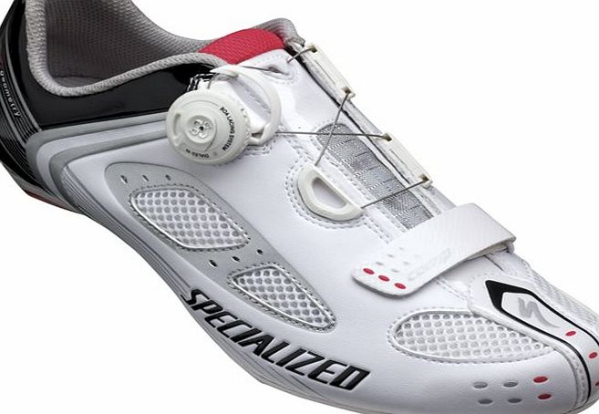 BodyGeometry Comp Road Shoe White/Black - Eur 42