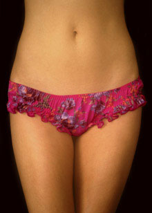 Flirtation frill knicker