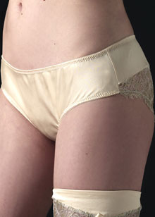 Radiance lace back knicker