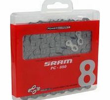 PC850 7/8 Speed Bike Chain Grey 114 Link