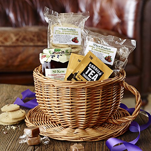 Cornish Teacup Christmas Gift Hamper - Small