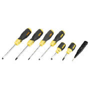 7 pc Cushion Grip Screwdriver Set