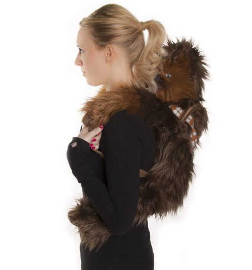 Wars Chewbacca Back Buddy Plush Back Pack