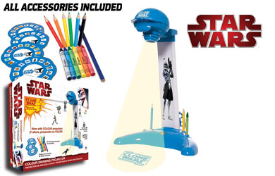 Wars Clone Wars Drawing Projector