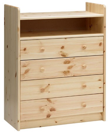 Natural Pine Chest of Drawers