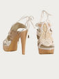 STELLA McCARTNEY SHOES CREAM 39.5 IT SM-T-198073