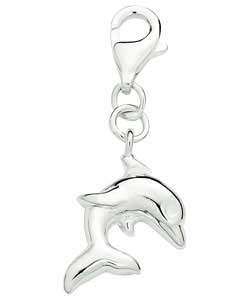 Silver Dolphin Charm