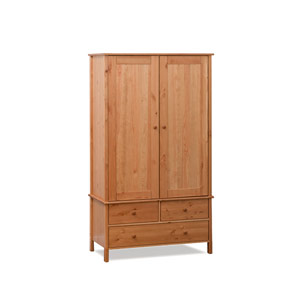 , Classic Kids, Honey Pine 2 Door Wardrobe