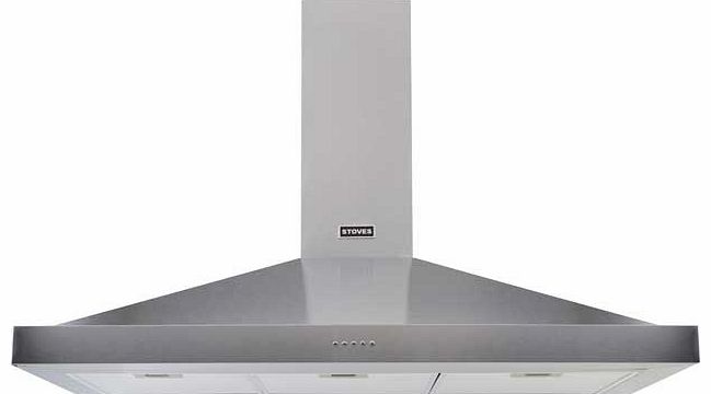 1100 STERLING 110cm Cooker Hood - S/Steel