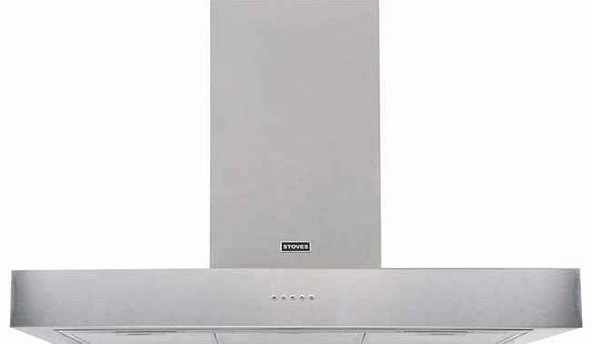 1100 STERLING 110cm Flat Cooker Hood -