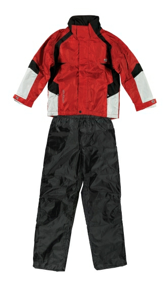 HELIUM JUNIOR KIDS WATERPROOF SUIT Red/Black / 10-12 years