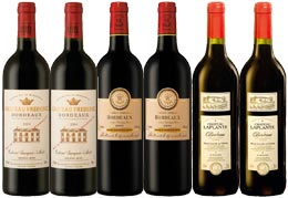 Bordeaux Six - Mixed case