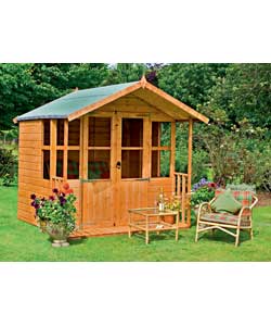 Summer House with Veranda 8x7ft