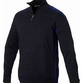 Sunderland Mens Pampero Lined Zip Neck Sweater