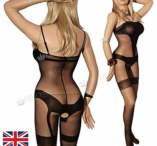 NT6-SHEER NYLON TIGHT BLACK BODYSTOCKING BODYCORN CLUB FUNKY STOCKING,LEGGING Special gift for her