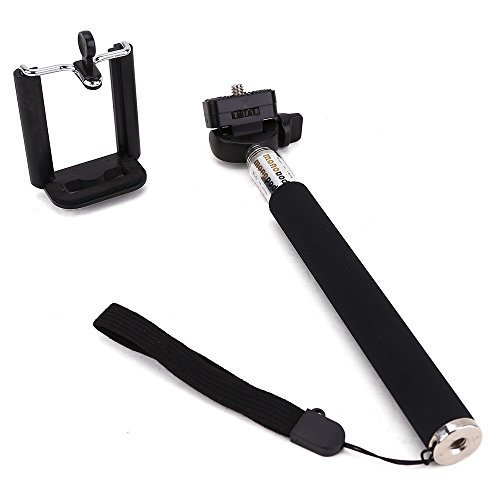 New Extendable Selfie Handheld Stick Monopod Phone HOLDER Stand For iphone 4, 4s, 5, 5C, 5s, samsung S2 S3 S4 S5, Note 2 Note 3, Blackberry Z10 / Q10, HTC Phones, Motorola XT910 / XT926, Nokia Lumia 1