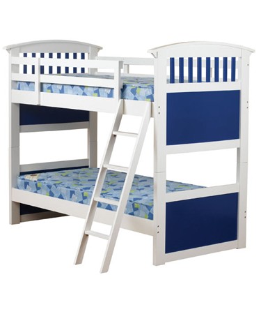 Sweet Dreams Blue Shaker Style Bunk Bed