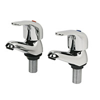 Single Lever Basin Tap Pair