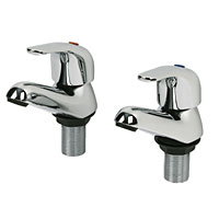 Single Lever Bath Tap Pair