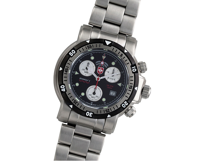 Military Diver` Chronograph - Black