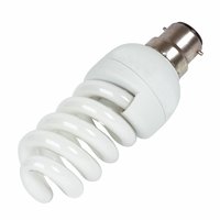 Mini Lynx Spiral Energy Saving BC 15w Compact Fluorescent Lamp