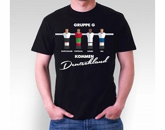 Football Group Germany Black T-Shirt Large