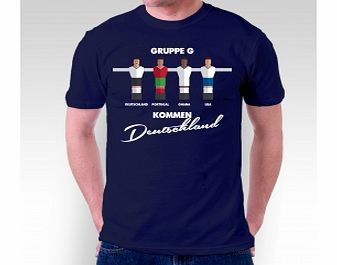 Football Group Germany Navy T-Shirt Medium