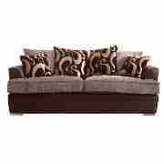 Large Sofa, Chocolate