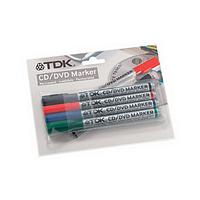 CD/DVD Permanent Marker Pen (Black- Blue-