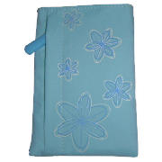 Flower Print Digital Camera Case Blue