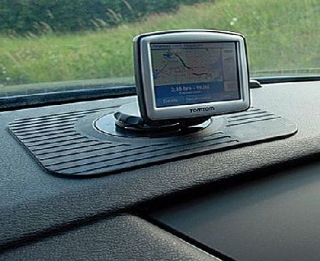 Dashboard Ultra Thin Sat Nav/Gps Friction Mount Mat For TomTom, Garmin Navman Mio etc