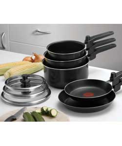 Combino 5 Piece Stackable Aluminium Pan Set