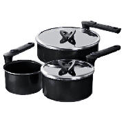 Compact PTFE 3 Piece Pan Set