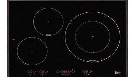 Ir 531 - Hob (Built-In Electric Induction Black, Electronic, Sensor, 5800W)