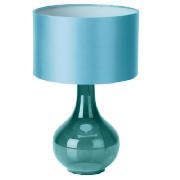 Bianca Glass lamp Teal