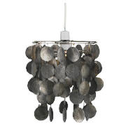 Capiz Pendant, Black