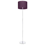 cotton shade floor lamp Plum