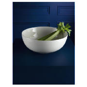 tesco cream porcelain salad bowl