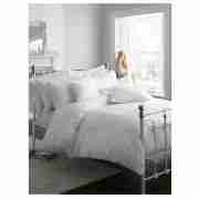 Tesco Finest Ribbon Pintuck Double Double Duvet