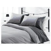 Tesco Herringbone Print Duvet Set Kingsize,