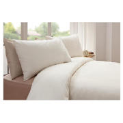 Plaindye Duvet Set Double, Cream