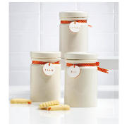 Ribbon Ceramic Storage Set