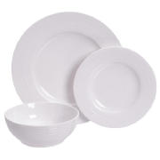 Tesco ripple design tableware set 12 piece